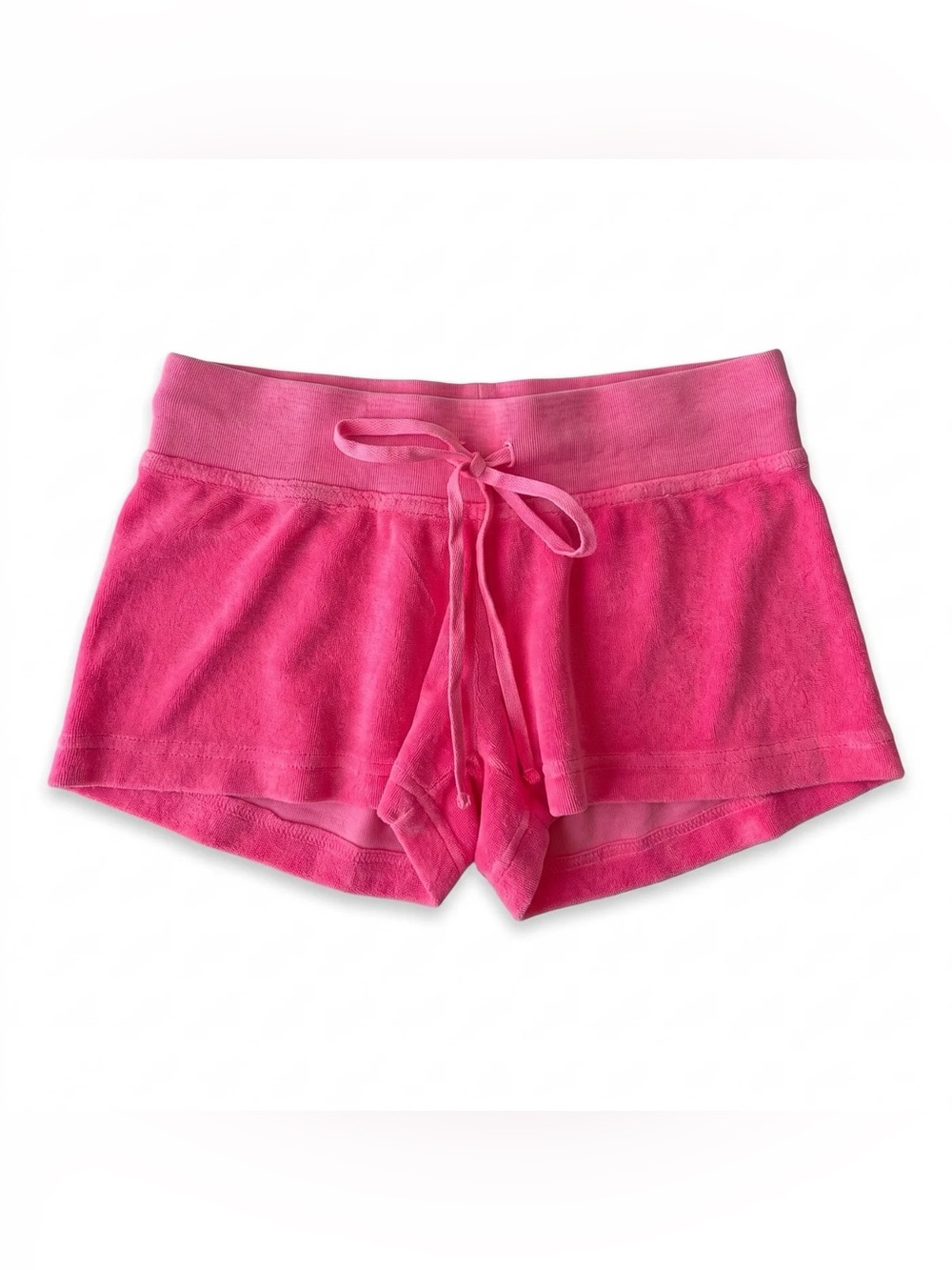 Y2K HARDTAIL VELOUR SHORTS